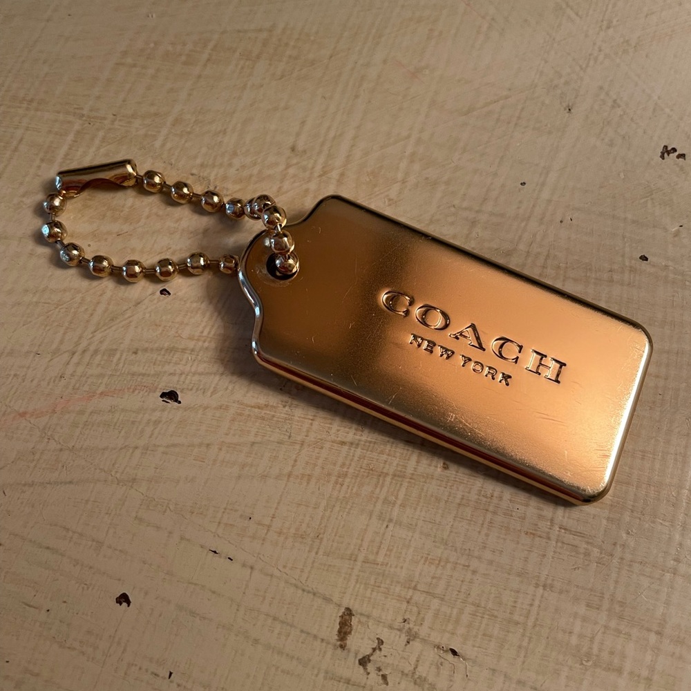 Coach Name Plate Tag